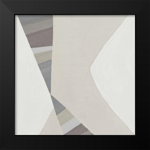 Soft Desert Shadows II Black Modern Wood Framed Art Print by Jill, Susan