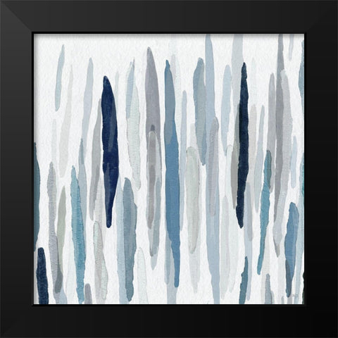 Rhythm and Blues I Black Modern Wood Framed Art Print by Jill, Susan