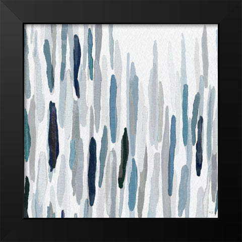 Rhythm and Blues II Black Modern Wood Framed Art Print by Jill, Susan