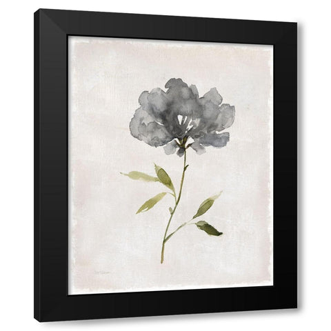 Botanical Beauty I Black Modern Wood Framed Art Print with Double Matting by Robinson, Carol