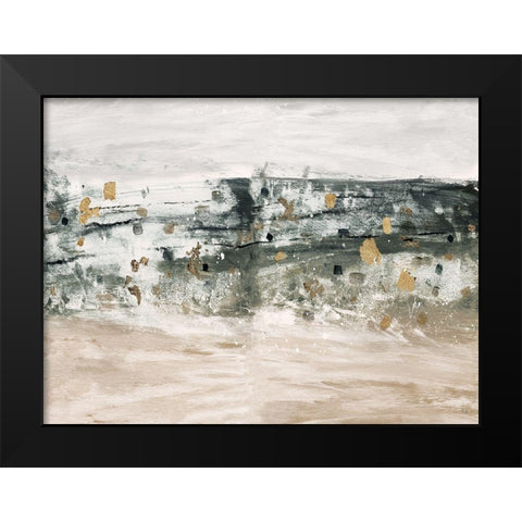 Villa Comunale Black Modern Wood Framed Art Print by Jill, Susan