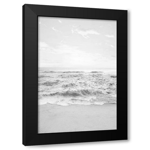 Gentle Tides I Black Modern Wood Framed Art Print with Double Matting by Carpentieri, Natalie