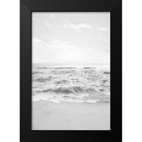 Gentle Tides I Black Modern Wood Framed Art Print by Carpentieri, Natalie
