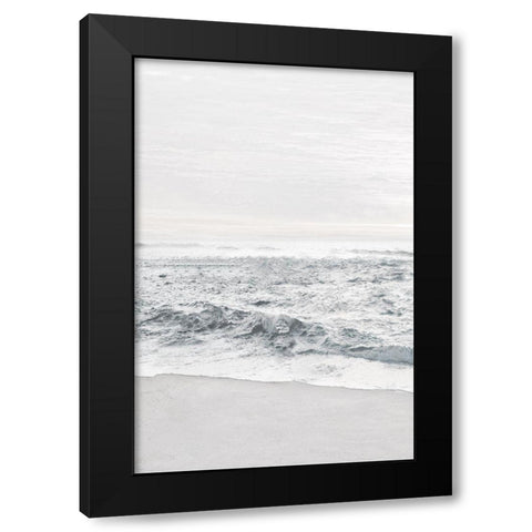 Gentle Tides II Black Modern Wood Framed Art Print with Double Matting by Carpentieri, Natalie