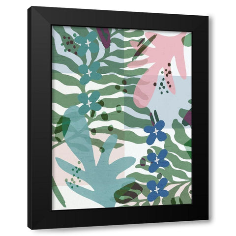 In A Nutshell Black Modern Wood Framed Art Print by Jill, Susan