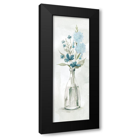 Aqua Sea II Black Modern Wood Framed Art Print by Robinson, Carol