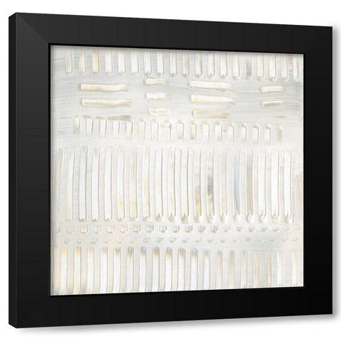 Birch Pattern I Black Modern Wood Framed Art Print by Jill, Susan
