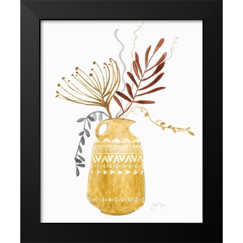 Sunset Meadow Picks I Black Modern Wood Framed Art Print by Tava Studios