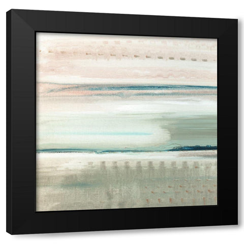 Morning Tuscany II Black Modern Wood Framed Art Print with Double Matting by Jill, Susan