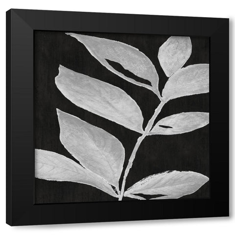 Translucent Silhouette I Black Modern Wood Framed Art Print by Tava Studios