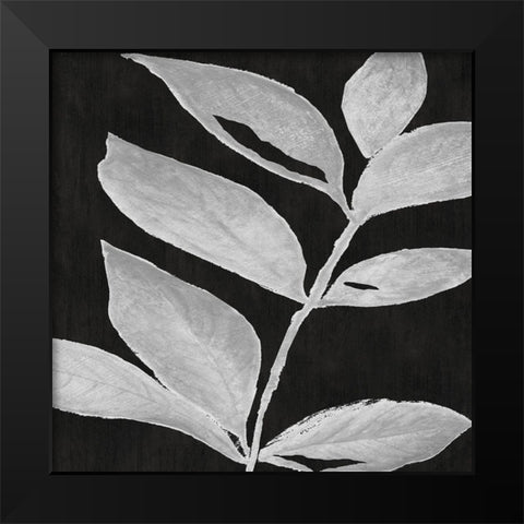 Translucent Silhouette I Black Modern Wood Framed Art Print by Tava Studios