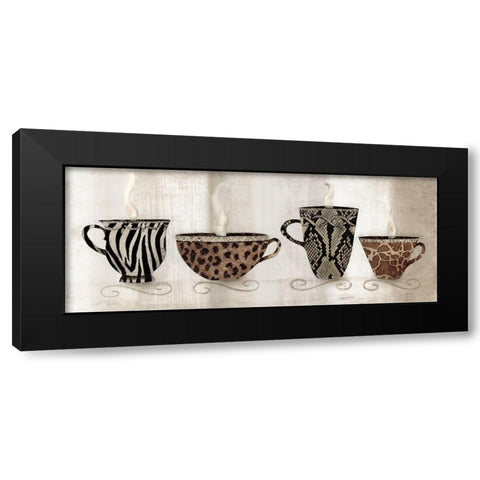 Coffee Skins I Black Modern Wood Framed Art Print with Double Matting by Tava Studios