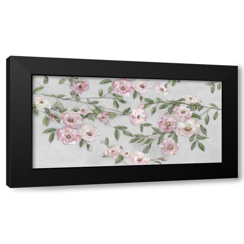 First Blooms Black Modern Wood Framed Art Print with Double Matting by Swatland, Sally