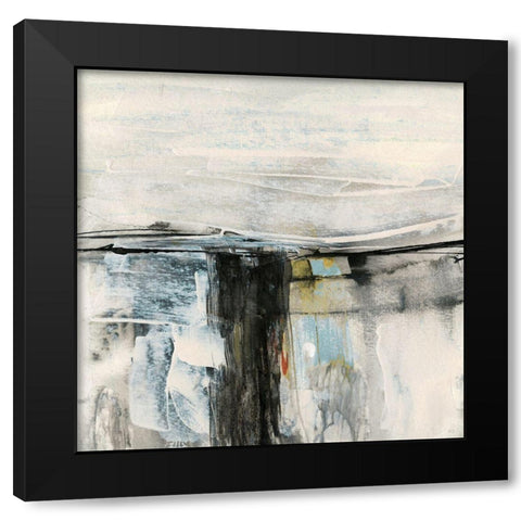 Valley View I Black Modern Wood Framed Art Print by Jill, Susan