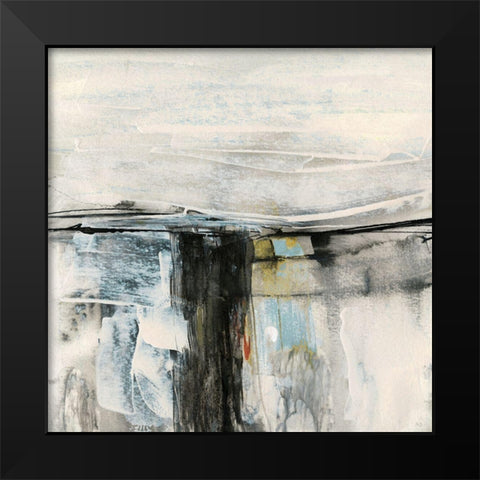 Valley View I Black Modern Wood Framed Art Print by Jill, Susan