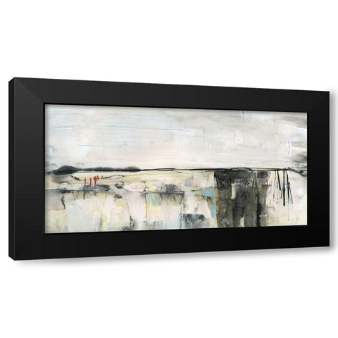 Valley View II Black Modern Wood Framed Art Print by Jill, Susan