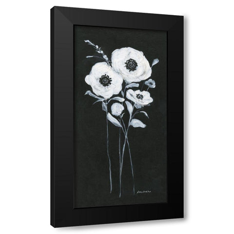 Romantic Botanical II Black Modern Wood Framed Art Print with Double Matting by Swatland, Sally