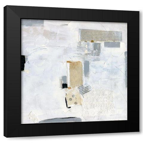 Random Play I Black Modern Wood Framed Art Print with Double Matting by Swatland, Sally