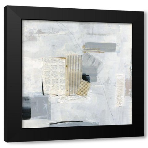 Random Play II Black Modern Wood Framed Art Print with Double Matting by Swatland, Sally