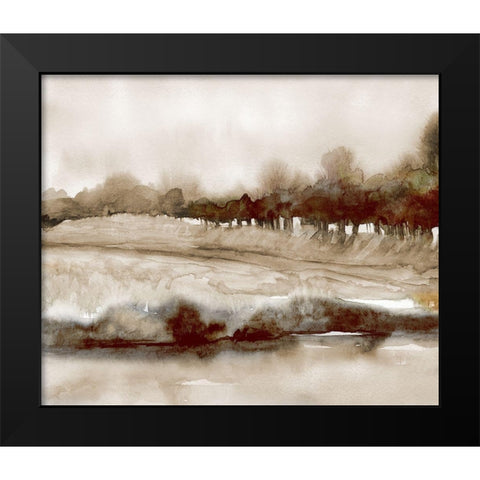 Season of Fall Black Modern Wood Framed Art Print by Robinson, Carol