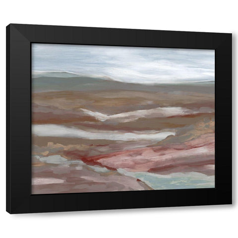 Valley of Fall Black Modern Wood Framed Art Print by Robinson, Carol