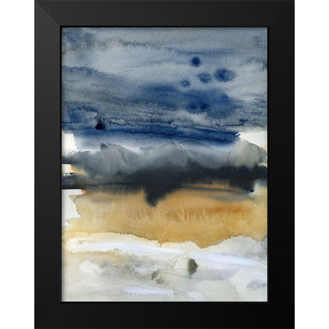 Golden Hour Shadows II Black Modern Wood Framed Art Print by Jill, Susan