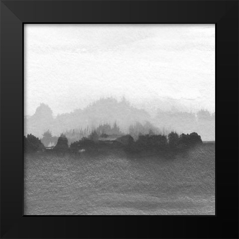 Slauson View I Black Modern Wood Framed Art Print by Jill, Susan