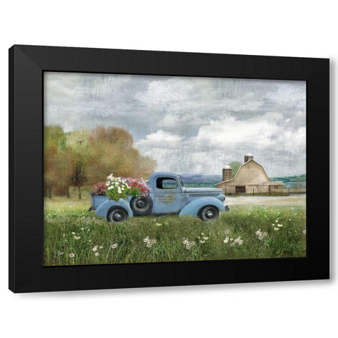 Fresh Country Picks Black Modern Wood Framed Art Print with Double Matting by Nan