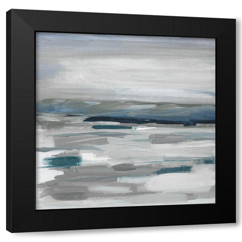Blue Shadow Indian Canyon I Black Modern Wood Framed Art Print by Jill, Susan
