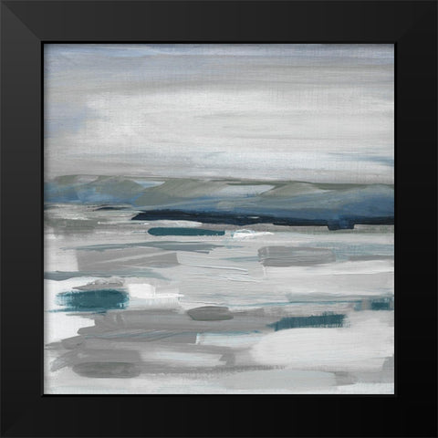 Blue Shadow Indian Canyon I Black Modern Wood Framed Art Print by Jill, Susan