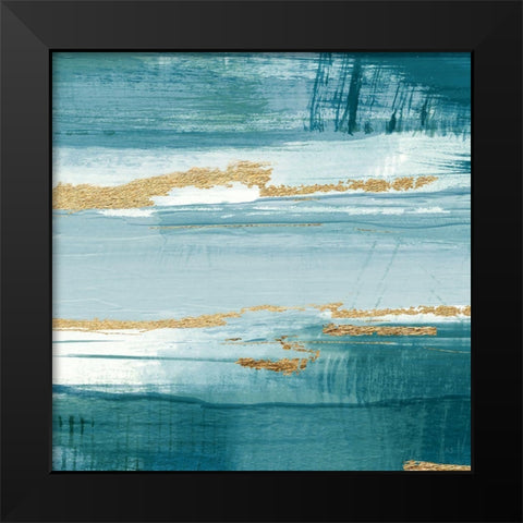 Cool Spring III Black Modern Wood Framed Art Print by Jill, Susan