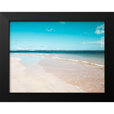 Sugar Sand Black Modern Wood Framed Art Print by Delimont, Danita