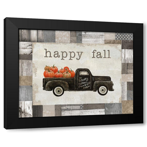 Spooky Hollow Farm Black Modern Wood Framed Art Print by Brooks, Donna