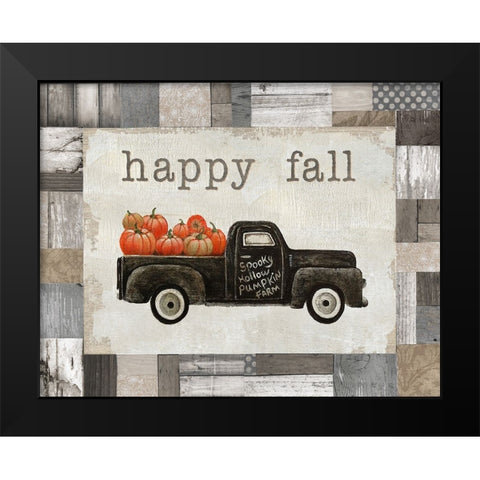 Spooky Hollow Farm Black Modern Wood Framed Art Print by Brooks, Donna