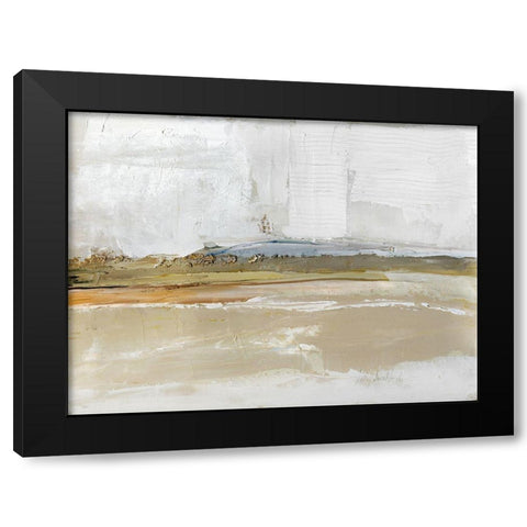 Golden Hour Black Modern Wood Framed Art Print with Double Matting by Swatland, Sally