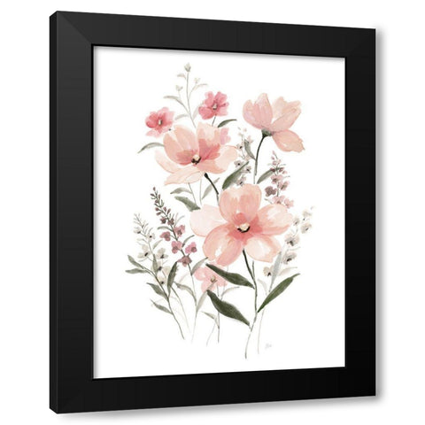 Springs Eden II Black Modern Wood Framed Art Print by Nan