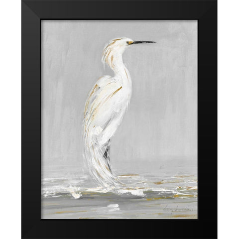 Coast Watching I Black Modern Wood Framed Art Print by Swatland, Sally