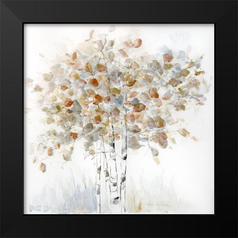 Birch Grove I Black Modern Wood Framed Art Print by Swatland, Sally