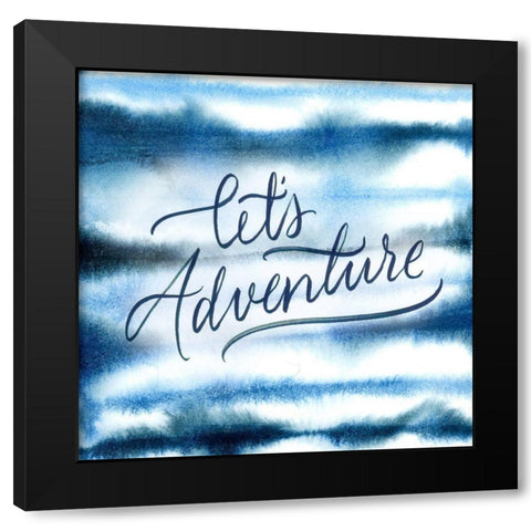 Coastal Adventure Black Modern Wood Framed Art Print by Brockmon, Kristen