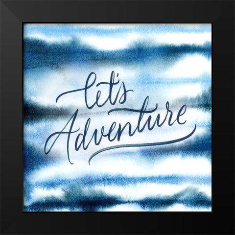 Coastal Adventure Black Modern Wood Framed Art Print by Brockmon, Kristen