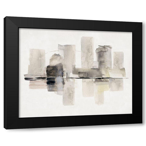 Urban Oasis II Black Modern Wood Framed Art Print with Double Matting by Swatland, Sally