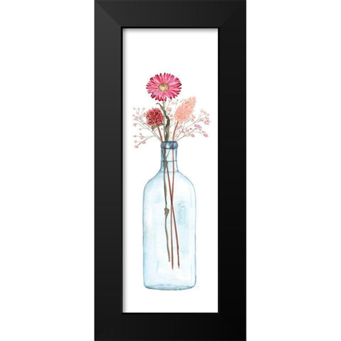 Picked Some Flower I Black Modern Wood Framed Art Print by Jill, Susan