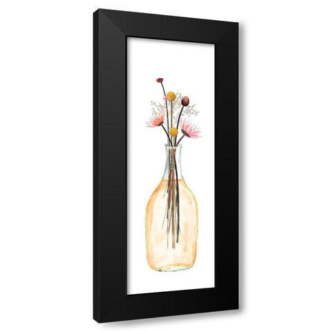 Picked Some Flowers II Black Modern Wood Framed Art Print by Jill, Susan