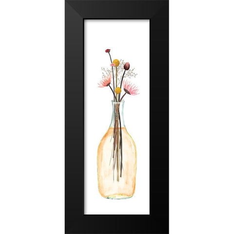 Picked Some Flowers II Black Modern Wood Framed Art Print by Jill, Susan