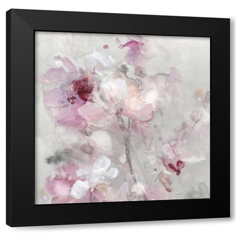 Sitting So Pretty II Black Modern Wood Framed Art Print with Double Matting by Robinson, Carol