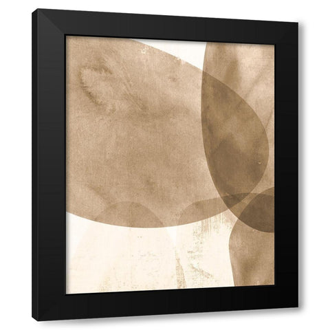 Neutral Object I Black Modern Wood Framed Art Print by Robinson, Carol