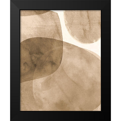 Neutral Object II Black Modern Wood Framed Art Print by Robinson, Carol