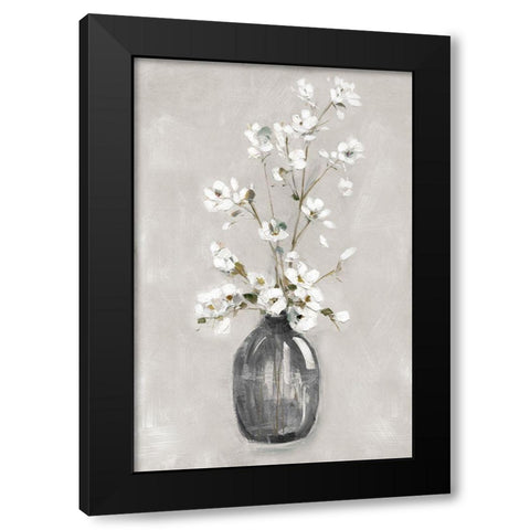 Cottage Spring I Black Modern Wood Framed Art Print with Double Matting by Swatland, Sally