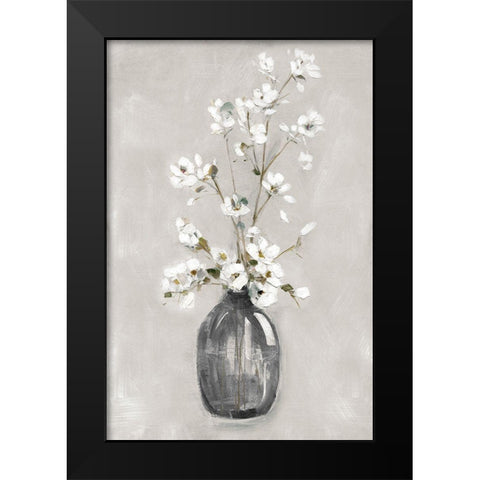 Cottage Spring I Black Modern Wood Framed Art Print by Swatland, Sally