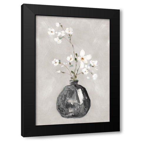 Cottage Spring II Black Modern Wood Framed Art Print with Double Matting by Swatland, Sally